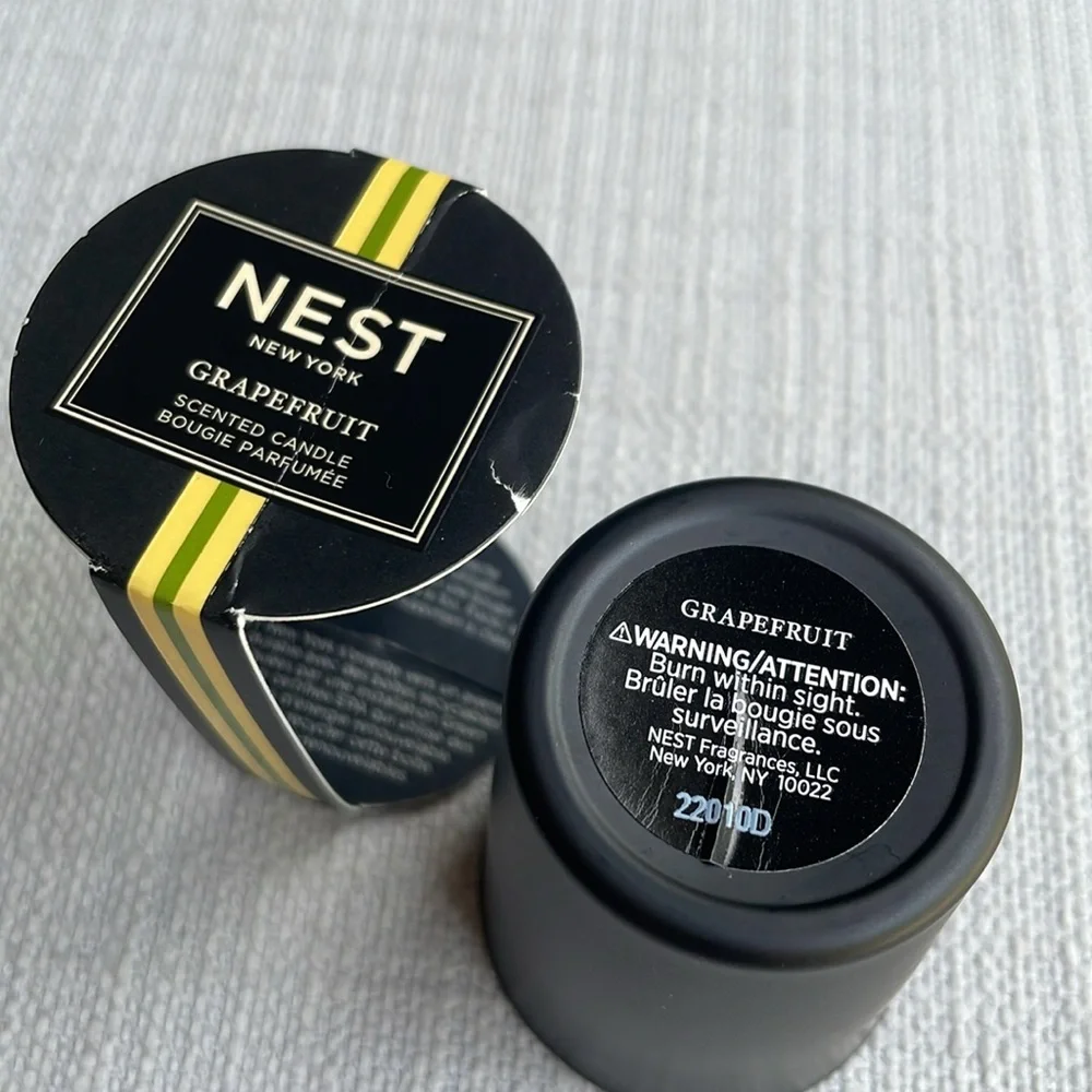 NEST NEW YORK grapefruit candle mini set